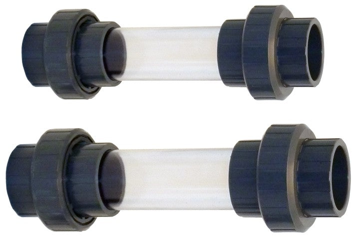 Sichtglas mit 3/3-Kupplung