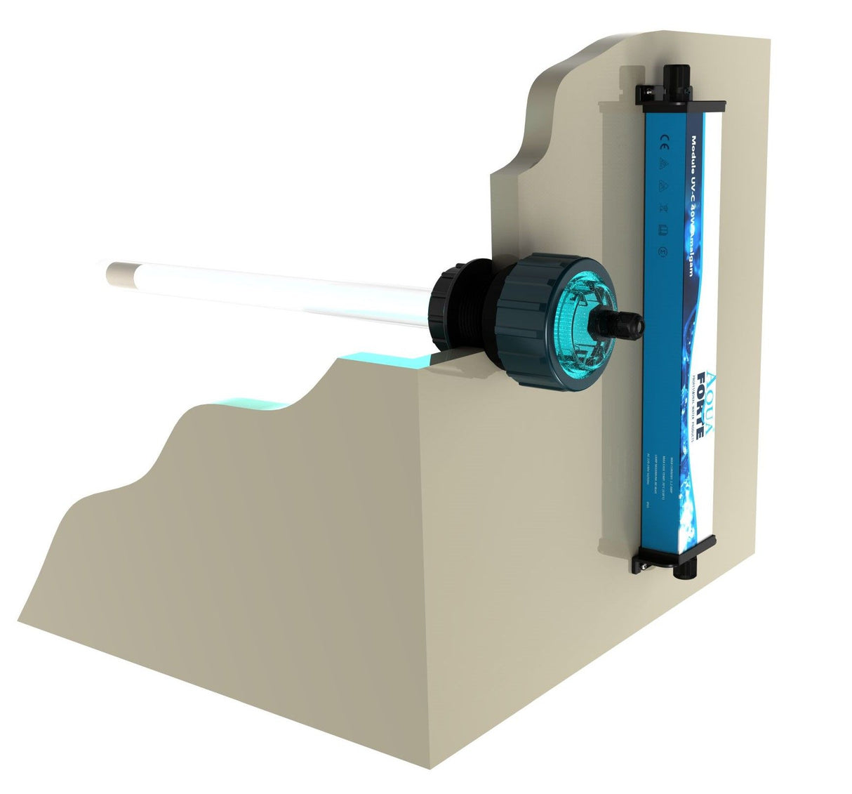 AquaForte Amalgam Tank UVC 40 oder 80 Watt