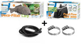 SuperFish Filter Koi-Karpfen Wasserspiel Set, Karpfen, SF Pumpe, Schlauch und Schellen
