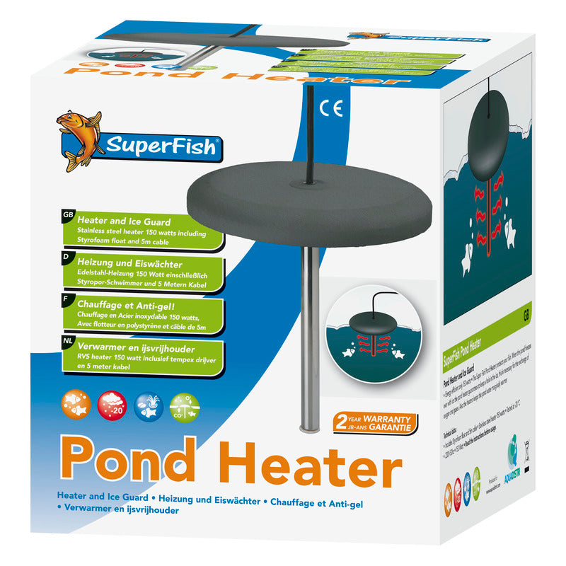 SuperFish Teich-Heizer Eisfreihalter
