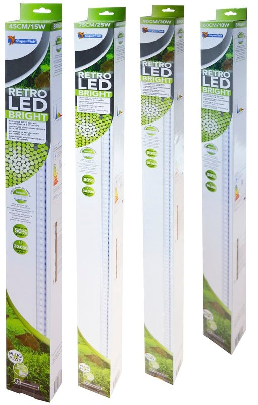 SuperFish Aquarium LED-Beleuchtung Retro Bright