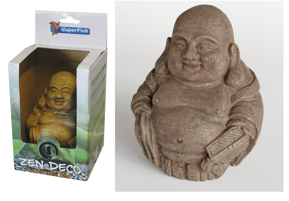 SuperFish Aquarium Zen Deko lachender Buddha