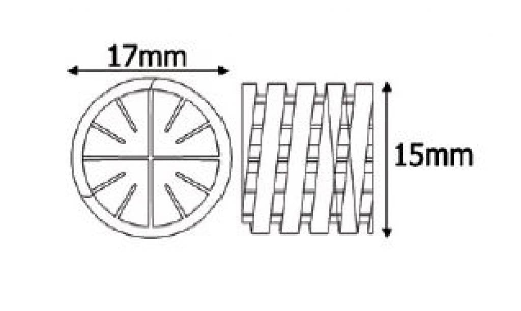 100 Liter Helix Biocarrier Filtermaterial