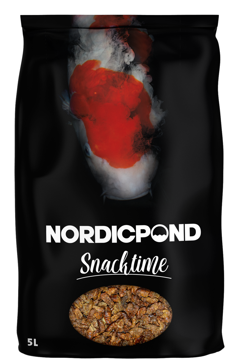 NORDICPOND hochwertige Seidenraupen Koi Snack 1.000 ml