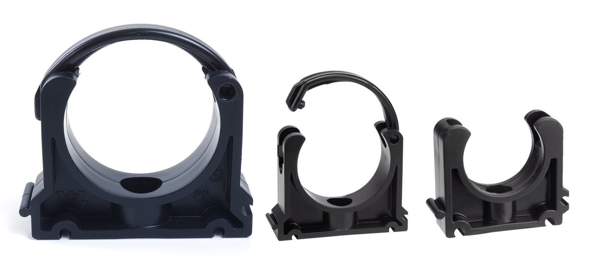 Rohrschelle, Rohrhalter-Clip Typ VDL 10-200mm